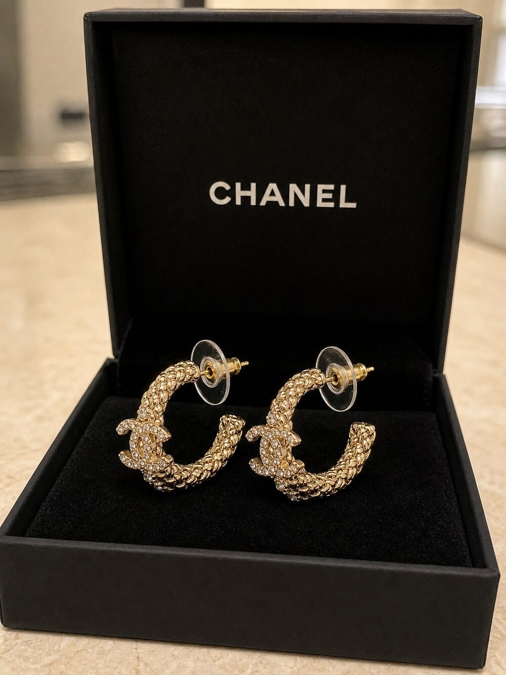 CHANEL Classic Parisian Earrings Style 7 | New with Box - Picture 5 of 9